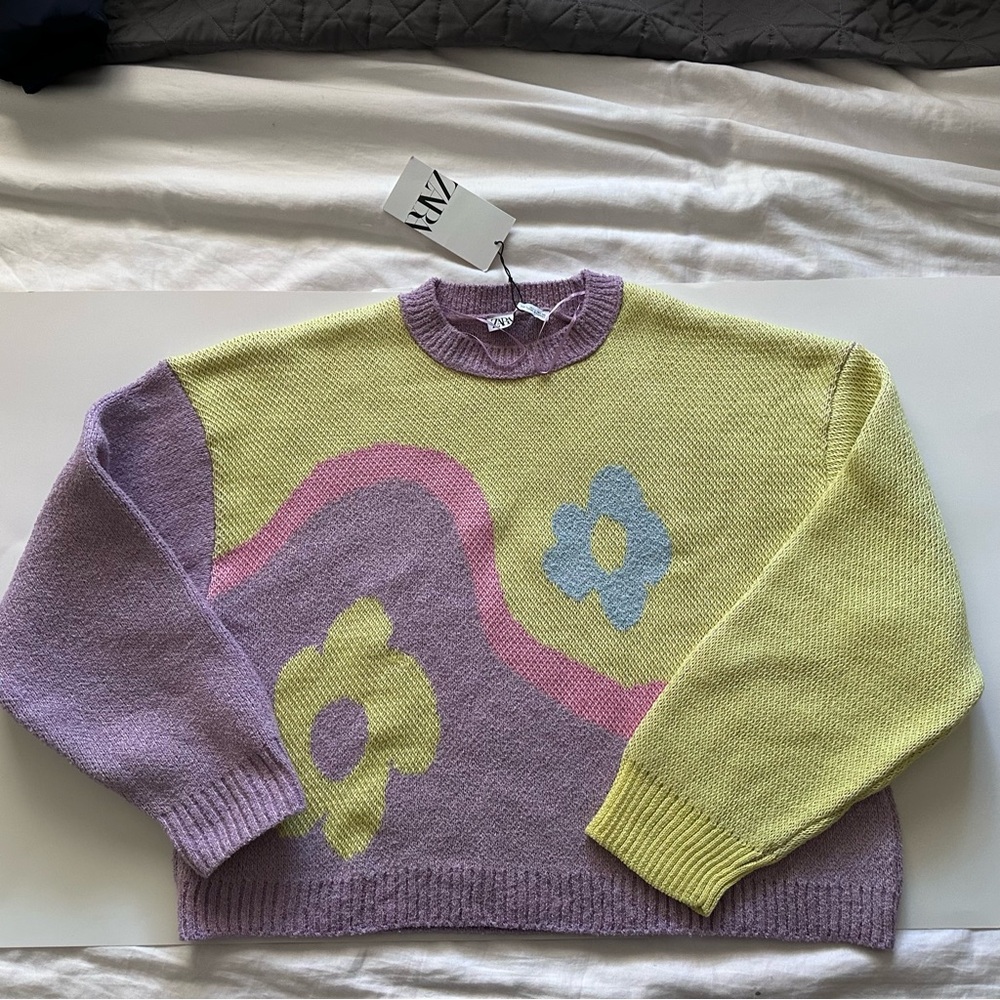 Ladies Zara Pattered Sweater